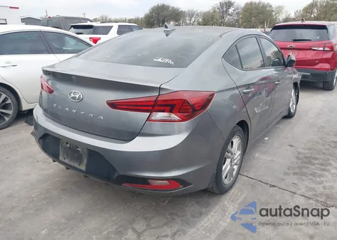 2019 Hyundai Elantra Sel from USA, damaged, VIN 5NPD84LF1KH476555